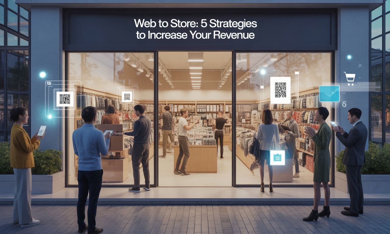 découvrez 5 stratégies efficaces de web to store pour booster votre chiffre d'affaires en attirant plus de clients en boutique grâce au marketing digital.