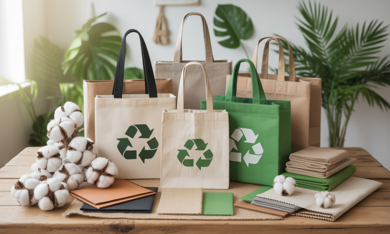 découvrez comment l'utilisation de matériaux écologiques révolutionne la fabrication de sacs publicitaires, en apportant durabilité, réduction d'empreinte carbone et une image de marque responsable.