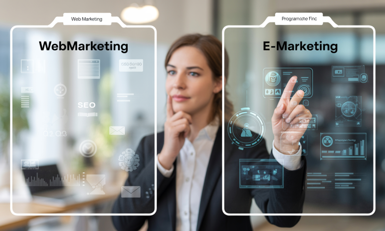 Webmarketing ou E-marketing : Quel terme choisir 16 découvrez les différences entre le webmarketing et l'e-marketing pour choisir le terme le plus adapté à votre stratégie digitale.